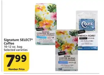 Albertsons Signature SELECT Coffee offer