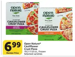 Albertsons Open Nature Cauliflower Crust Pizza offer