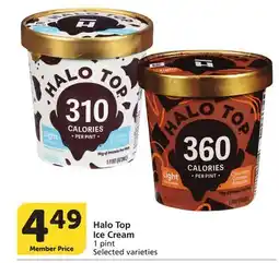 Albertsons Halo Top Ice Cream offer