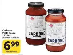 Albertsons Carbone Pasta Sauce offer
