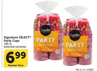 Albertsons Signature SELECT Party Cups offer