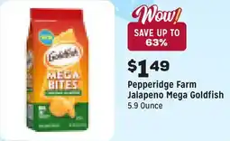 Grocery Outlet Jalapeno Mega Goldfish offer