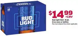 Grocery Outlet Bud Light Beer offer