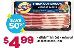 Grocery Outlet Hatfield Thick Cut Hardwood Smoked Bacon offer