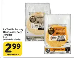 Vons La Tortilla Factory Handmade Corn Tortillas offer