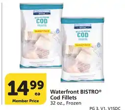 Vons Waterfront BISTRO Cod Fillets offer