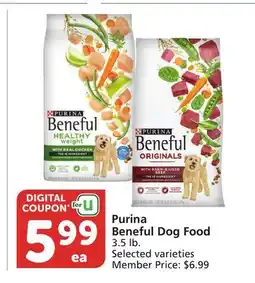 Vons Purina Beneful Dog Food offer