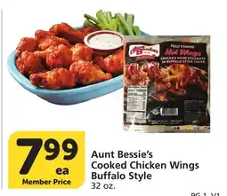 Vons Aunt Bessie's Cooked Chicken Wings Buffalo Style offer
