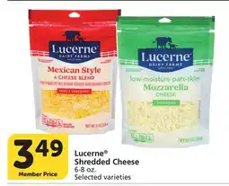 Vons Lucerne Shredded Cheese offer