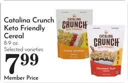Pavilions Catalina Crunch Keto Friendly Cereal offer