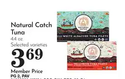 Pavilions Natural Catch Tuna offer
