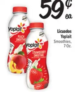 El Super Fresh Yoplait Smoothies offer