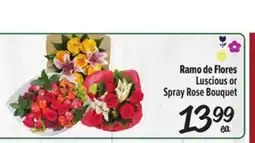 El Super Fresh Luscious or Spray Rose Bouquet offer