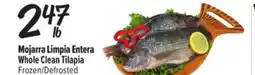 El Super Fresh Whole Clean Tilapia offer