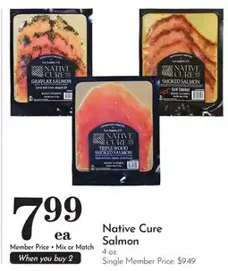 Pavilions Native Cure Salmon offer