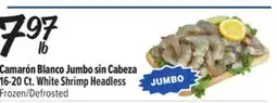 El Super Fresh 16 20 White Shrimp Headless offer