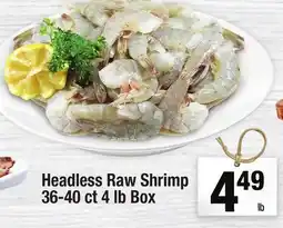 Super King Markets Headless Raw Shrimp offer
