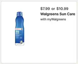 Walgreens Walgreens Sun Care offer