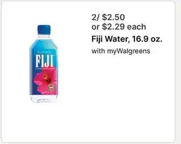 Walgreens Fiji Water offer