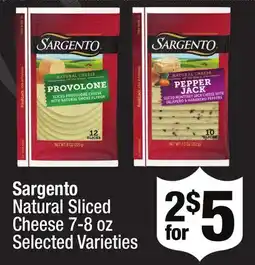 Super King Markets Sargento Natural Sliced Cheese offer