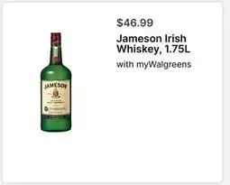 Walgreens Jameson Irish Whiskey offer