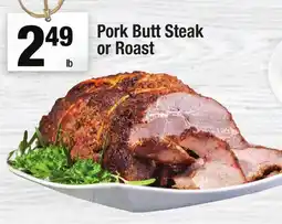 Super King Markets Pork Butt Steak or Roast offer