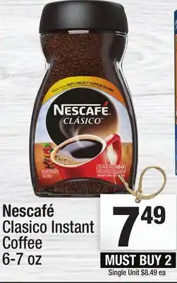 Super King Markets Nescafé Clasico Instant Coffee offer