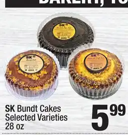 Super King Markets SK Bundt Cakes offer
