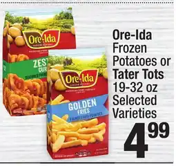 Super King Markets Ore-Ida Frozen Potatoes or Tater Tots offer