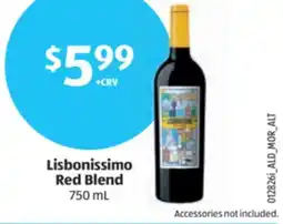 Aldi Lisbonissimo Red Blend offer