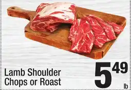 Super King Markets Lamb Shoulder Chops or Roast offer