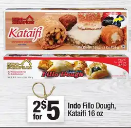 Super King Markets Indo Fillo Dough, Kataifi offer
