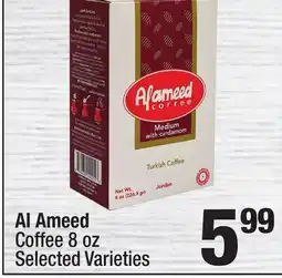 Super King Markets Al Ameed Coffee offer
