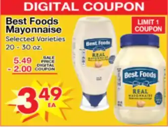 Superior Grocers Best Foods Mayonnaise offer
