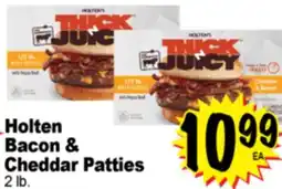 Superior Grocers Holten Bacon & Bacon & Cheddar Patties offer