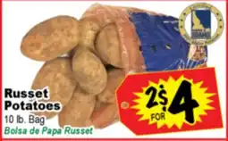 Superior Grocers Russet Potatoes offer
