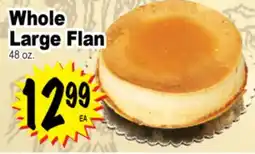 Superior Grocers Whole Large Flan offer