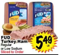 Superior Grocers FUD Turkey Ham offer