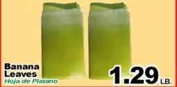 Superior Grocers Banana Leaves offer