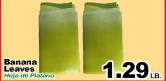 Superior Grocers Banana Leaves offer