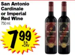 Superior Grocers San Antonio Cardinale or Imperial Red Wine offer