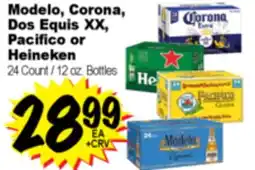 Superior Grocers Modelo, Corona, Dos Equis XX, Pacifico or Heineken offer