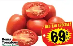 Superior Grocers Roma Tomatoes offer