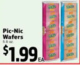 Superior Grocers Pic-Nic Wafers offer
