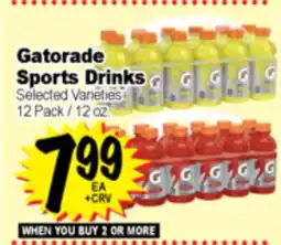 Superior Grocers Gatorade Sports Drinks offer