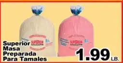 Superior Grocers Superior Masa Preparada Para Tamales offer