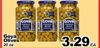 Superior Grocers Goya Olives offer