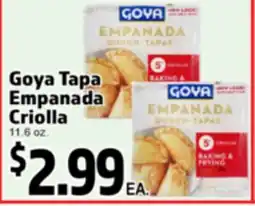 Superior Grocers Goya Tapa Empanada Criolla offer