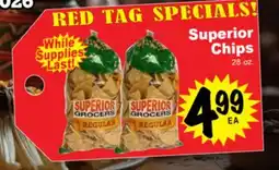 Superior Grocers Superior Chips offer