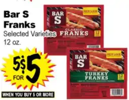 Superior Grocers Bar S Franks offer